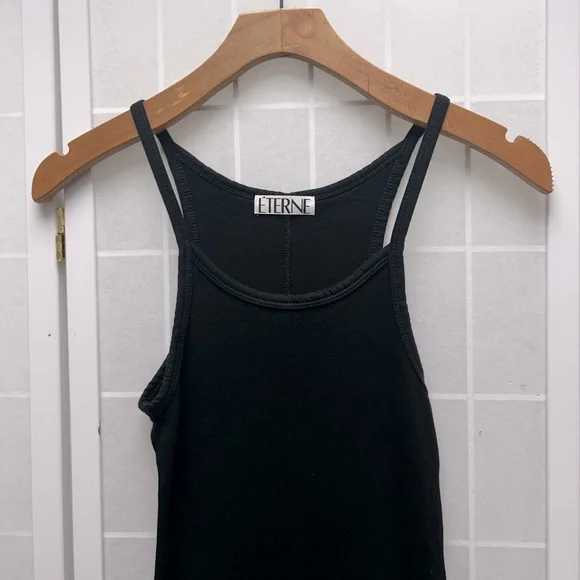 Eterne TANK DRESS MAXI BLACK. Perfect condition and fast shipping - Picture 6 of 9
